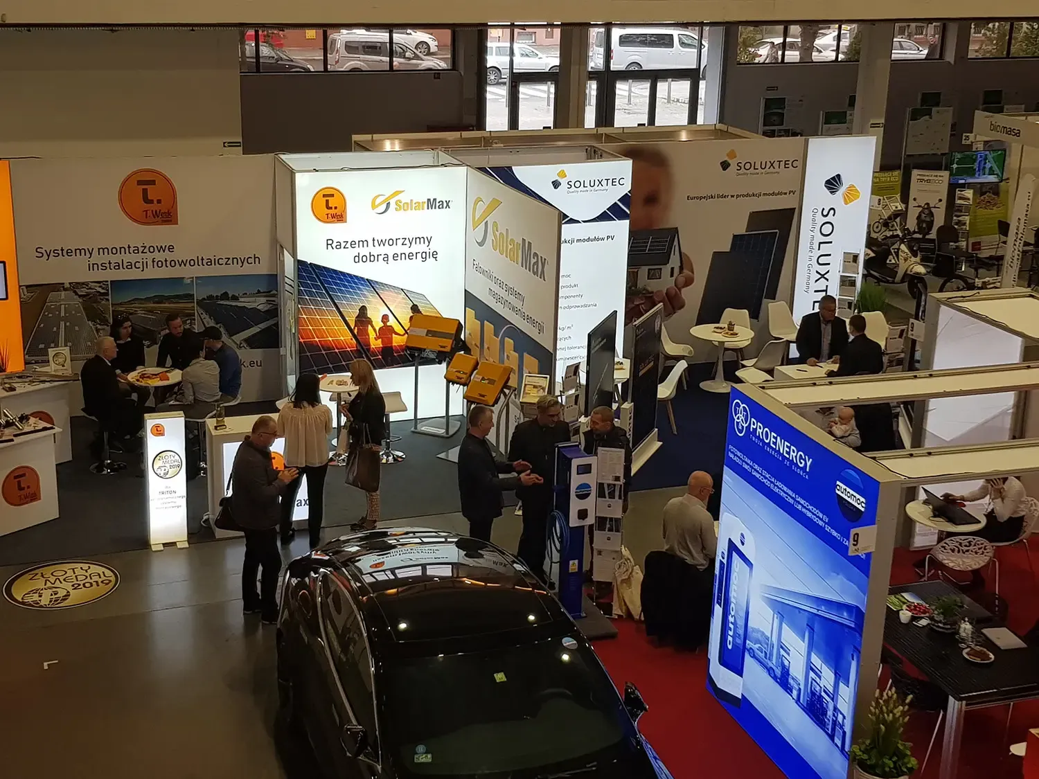 Messestand T.Werk - SolarMax - Soluxtec