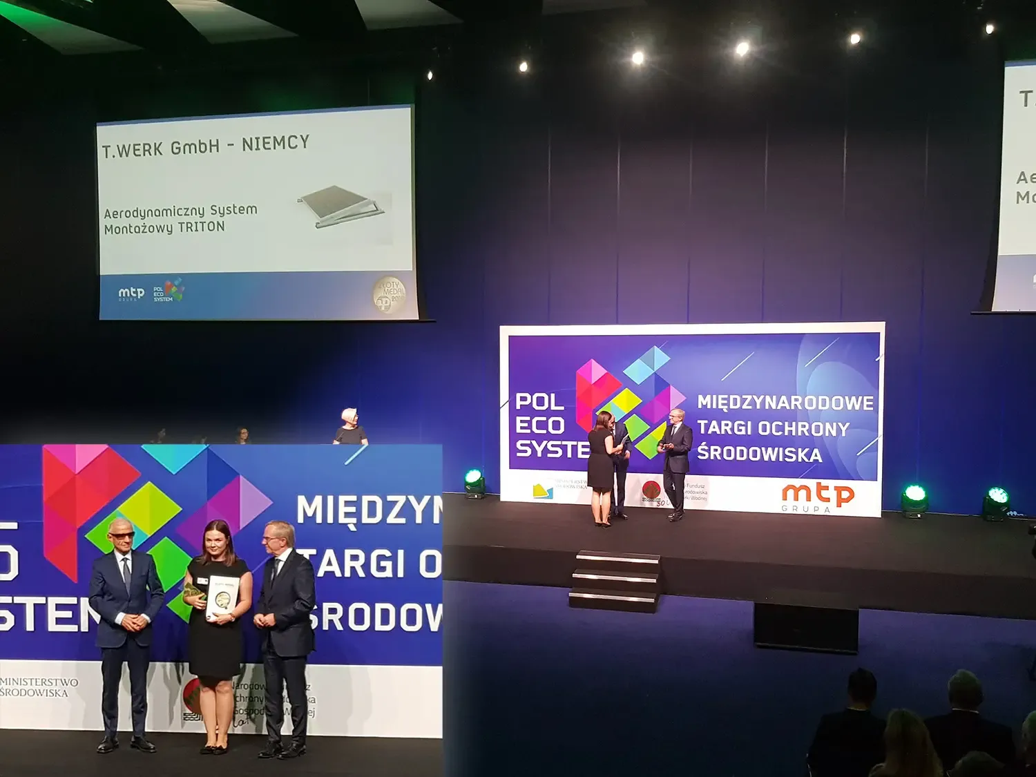 Preisverleihung MTP-Award für T.Werk mit Natalia Morzyc