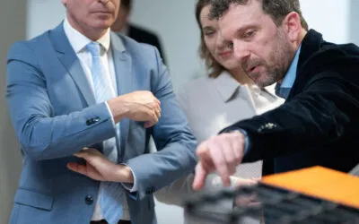 Minister of State Eric Beißwenger visits T.Werk GmbH